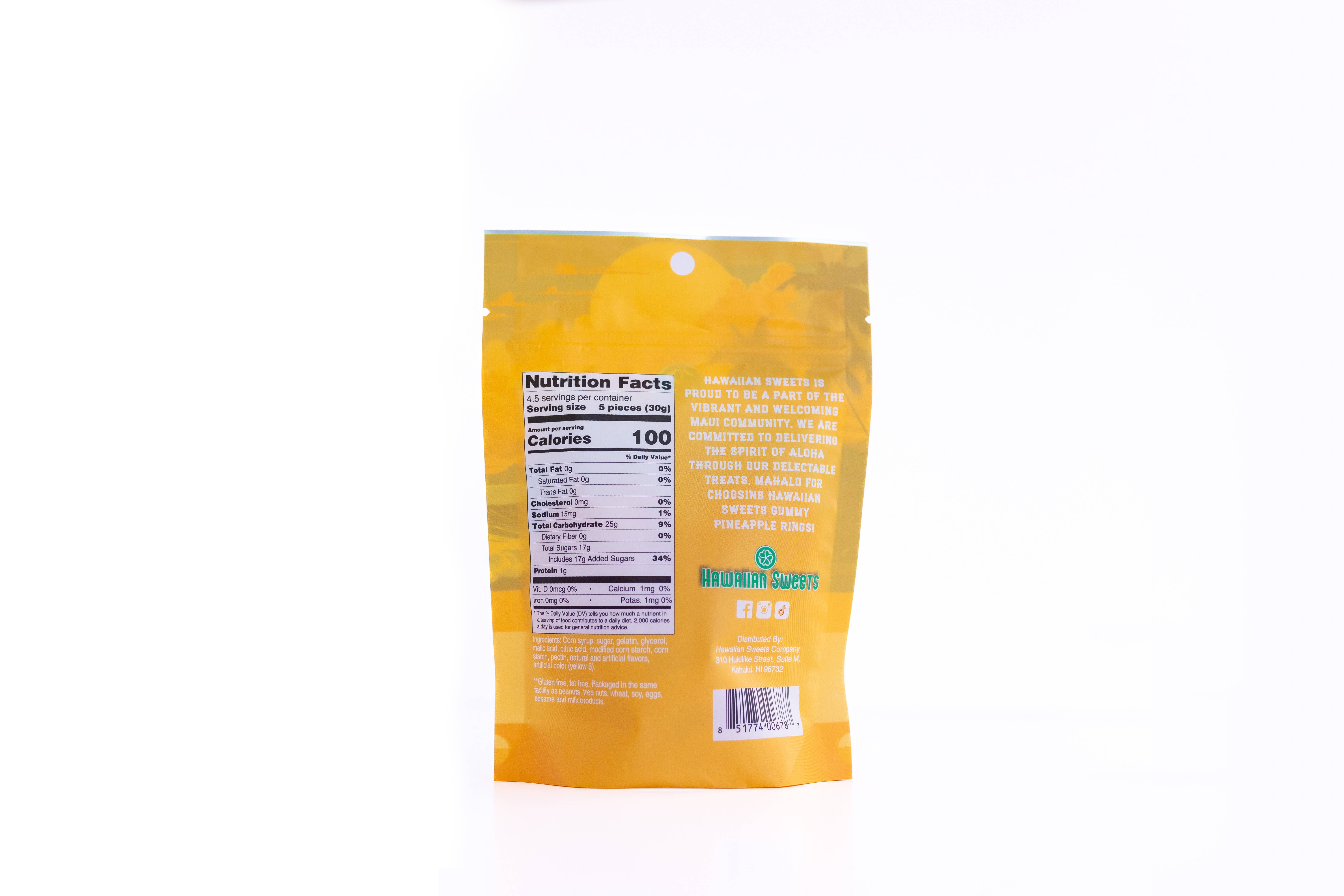 Hawaiian Sweets - Wholesale Gummy - Gummy Pineapple Rings2