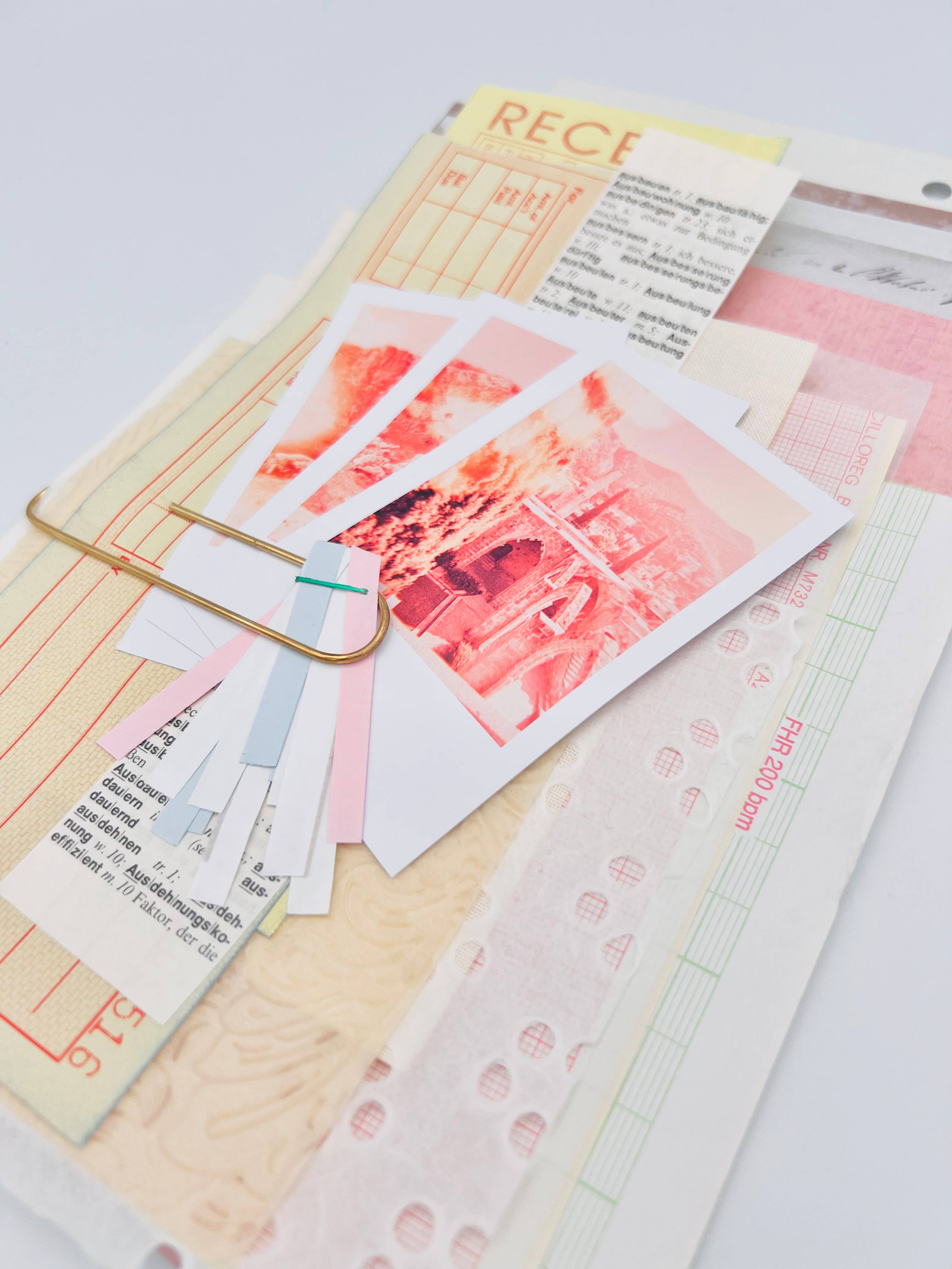 HELLO ARTIST DIY - Vente Kit de bricolage - Kit de scrapbooking vintage n°33