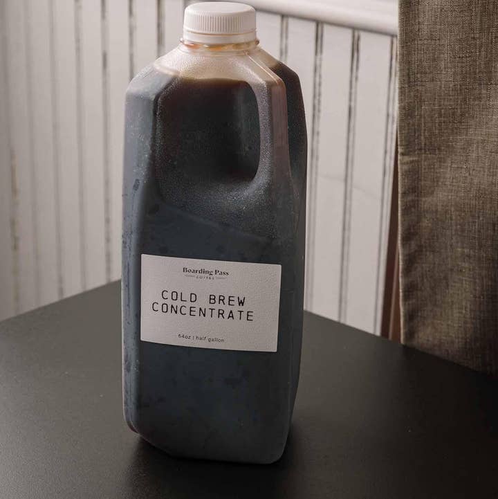 Catering Cold Brew (RTD) for wholesale by Boarding Pass Coffee