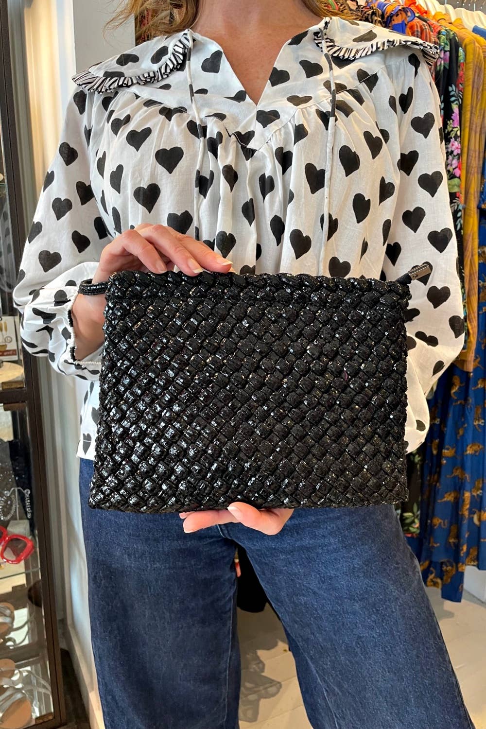 Roselle – Engroshandel Clutch - Dame – AGNES CLUTCH SORT1