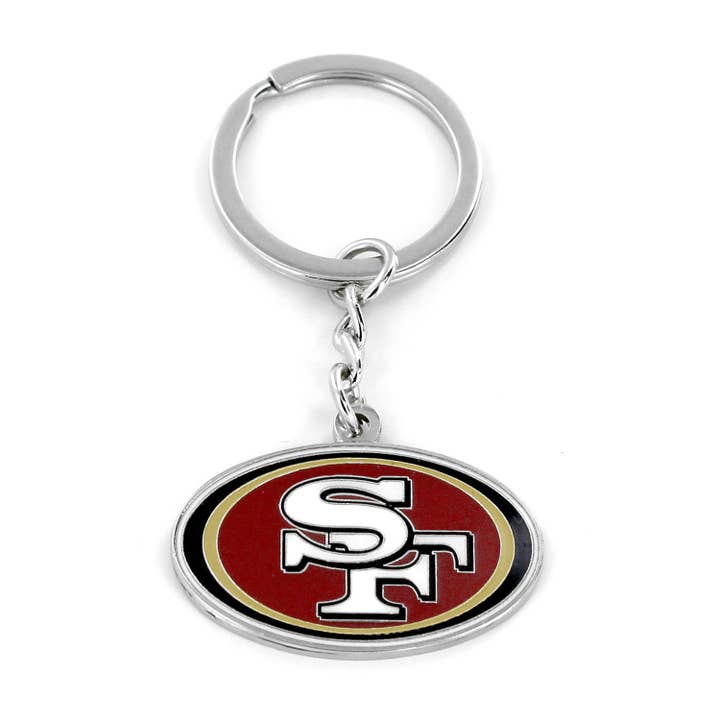 Aminco USA - Wholesale Keychain - Unisex - NFL San Francisco 49ers Logo Keychain