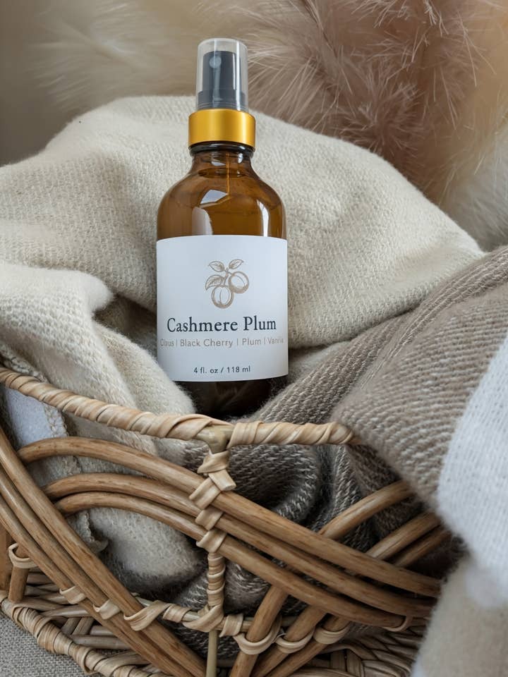 Cashmere Plum | Room + Linen Spray for wholesale by SummerCay Candle