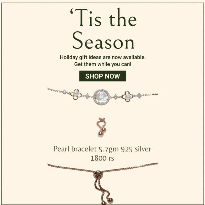 Bracelet délicat en argent 925 pour femmes pour la vente par Nanda Gems