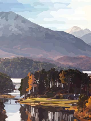 221C Glen / Periodic Society / Greeting Card for wholesale by Periodic Society