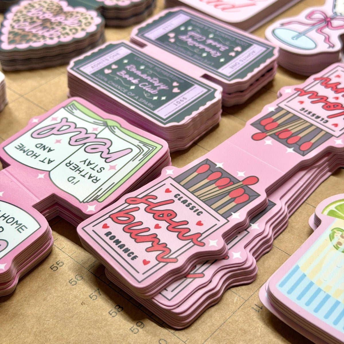 Stickiply – Engroshandel Bogmærke – Tilpassede magnetiske bogmærker (Upload dit eget design)2