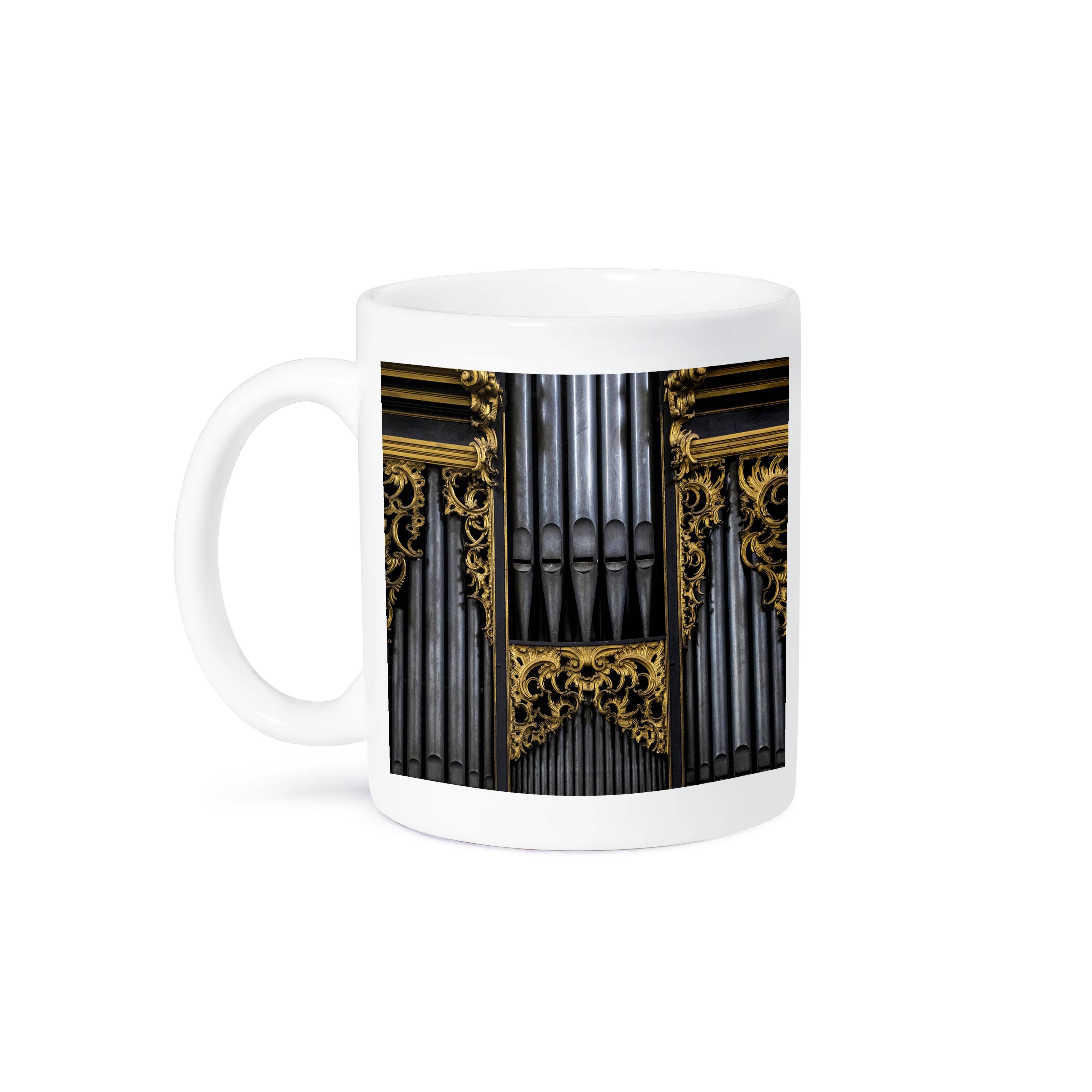 3dRose - Wholesale Coffee Mug - 3dRose, Slovenia, Ljubljana. Pipe organ Franciscan Church of the Annunciation, Mug8