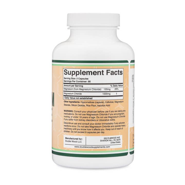 Double Wood Supplements - Wholesale Oral Supplement/Vitamin - Magnesium Chloride