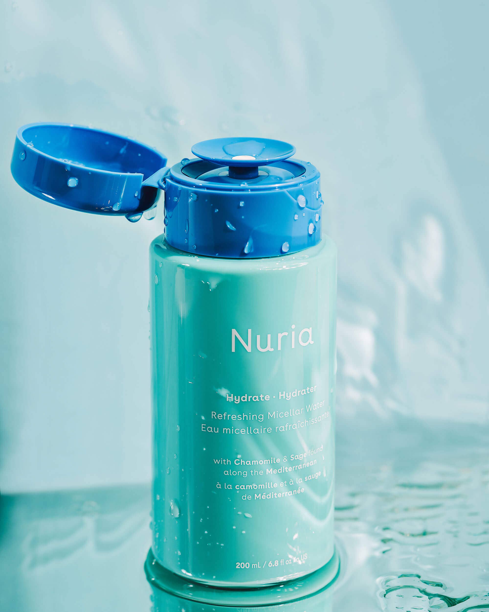 Nuria - Wholesale Facial Cleanser - Hydrate Refreshing Micellar Water2