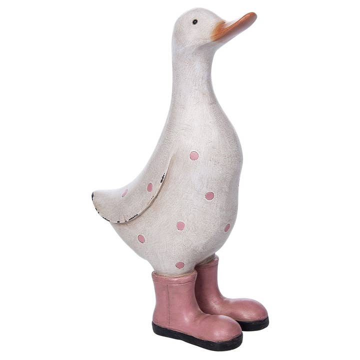 David's Polka Dot Duck Pink Medium for wholesale by Joe Davies