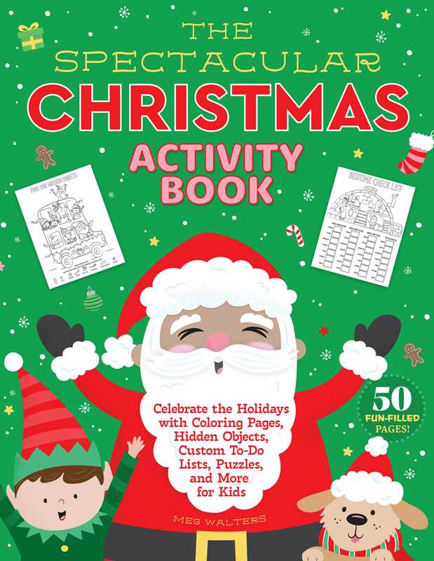 Simon & Schuster - Wholesale Coloring & Activity Book - Kids & Baby - Spectacular Christmas Activity Book by0