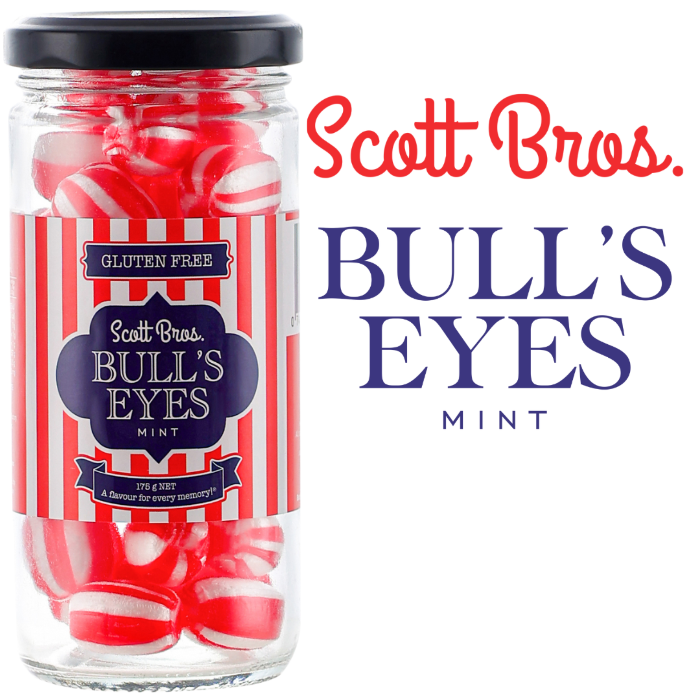 Scott Bros. CANDY - Wholesale Hard Candy - 2-Tier Counter Display #1 - 96 Jars / 8 Flavours 6