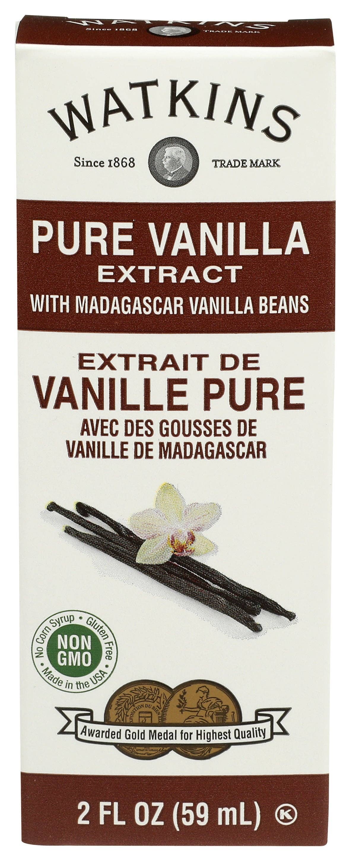 Everyday Supply Co - Wholesale Vanilla/Fruit Extract - WATKINS EXTRACT VNLA MADGSCR BOURBON - Case of 60