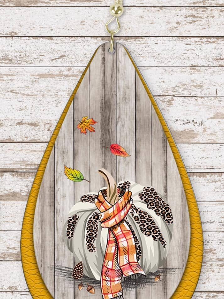 Pumpkin Drop Earrings for wholesale by A Deane Dream