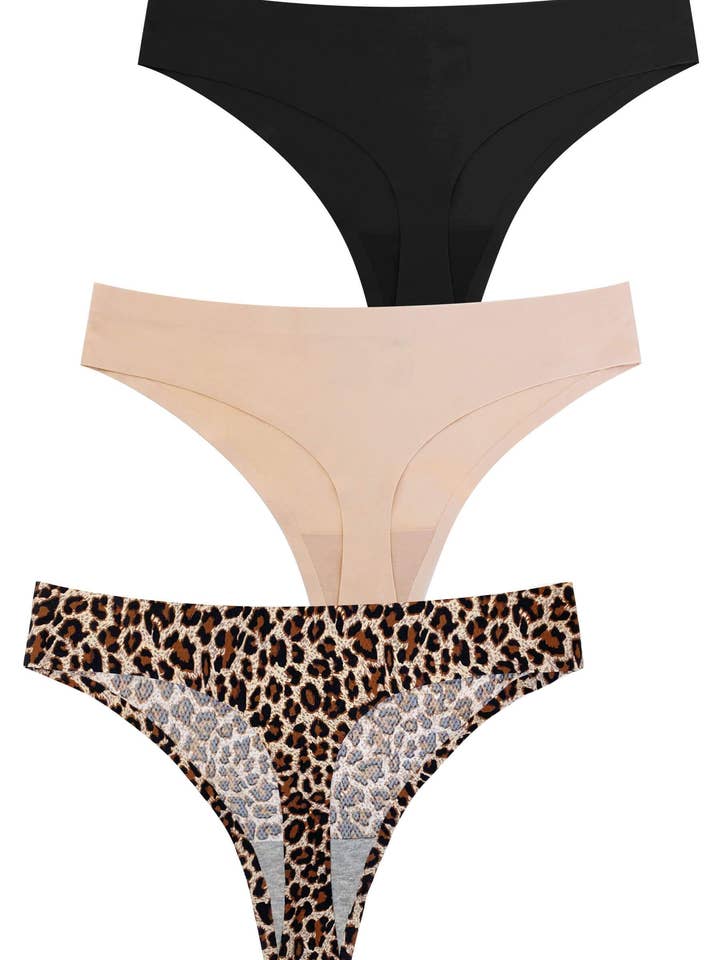 B Free AUSTRALIA – Großhandel Unterwäsche – Damen – Unsichtbare Slipeinlagen, G-String, 3er-Pack