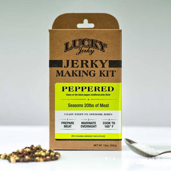 Peppered Seasoning Kit for wholesale by Nebraska Star Beef/Lucky Beef Jerky