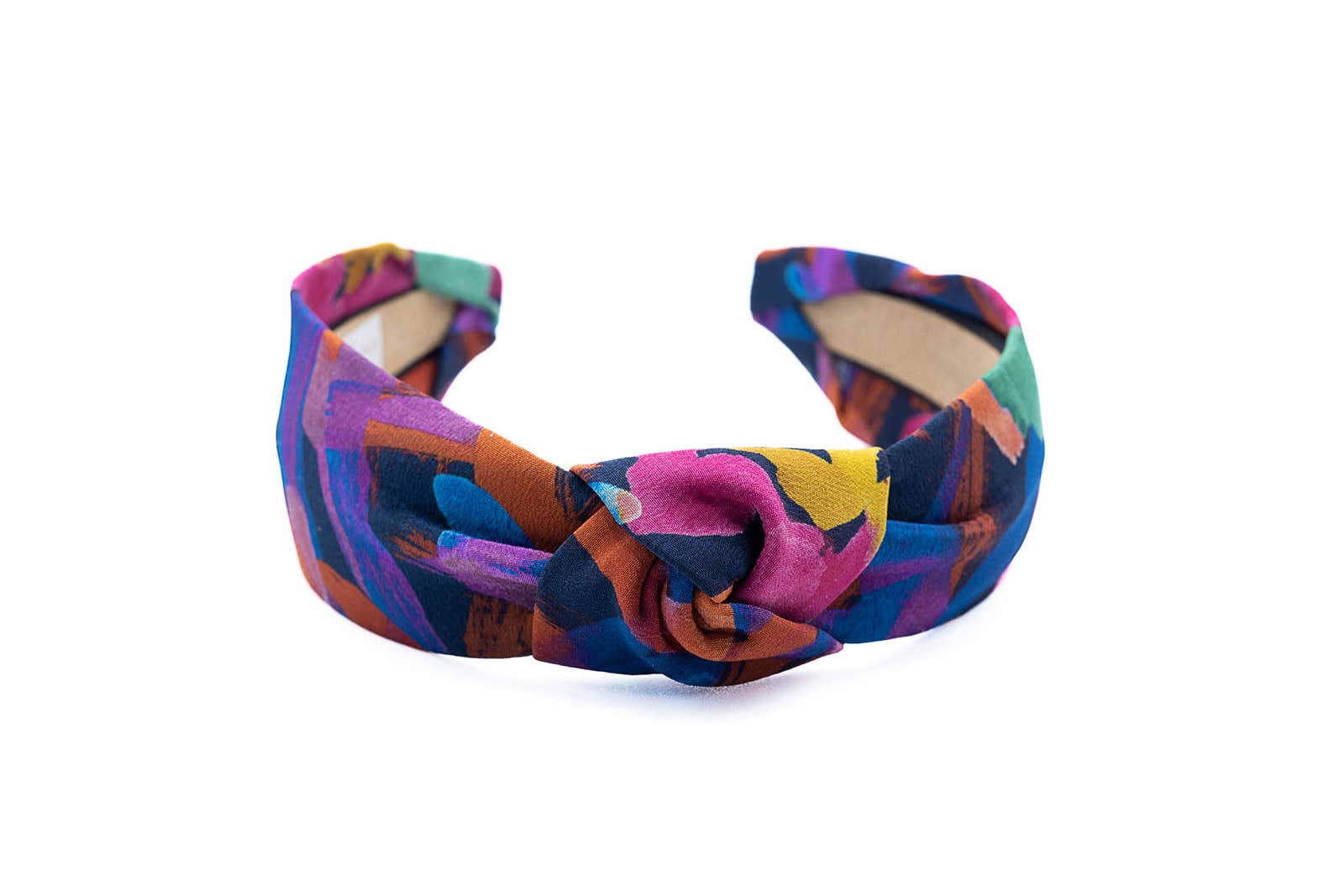 Maddie and Me Handmade - Wholesale Fashion Headband - Women's - Tropical Escape Colorful Headband made with 100% Silk