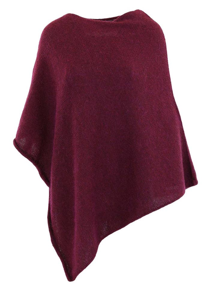 Cadenza Italy Ltd - Wholesale Poncho - Women's - Alpaca Blend Poncho19