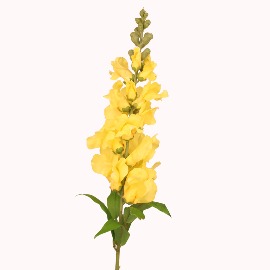 Realistic Artificial Flowers - Vente Fleurs artificielles - Mufliers jaunes - Fleurs artificielles réalistes1