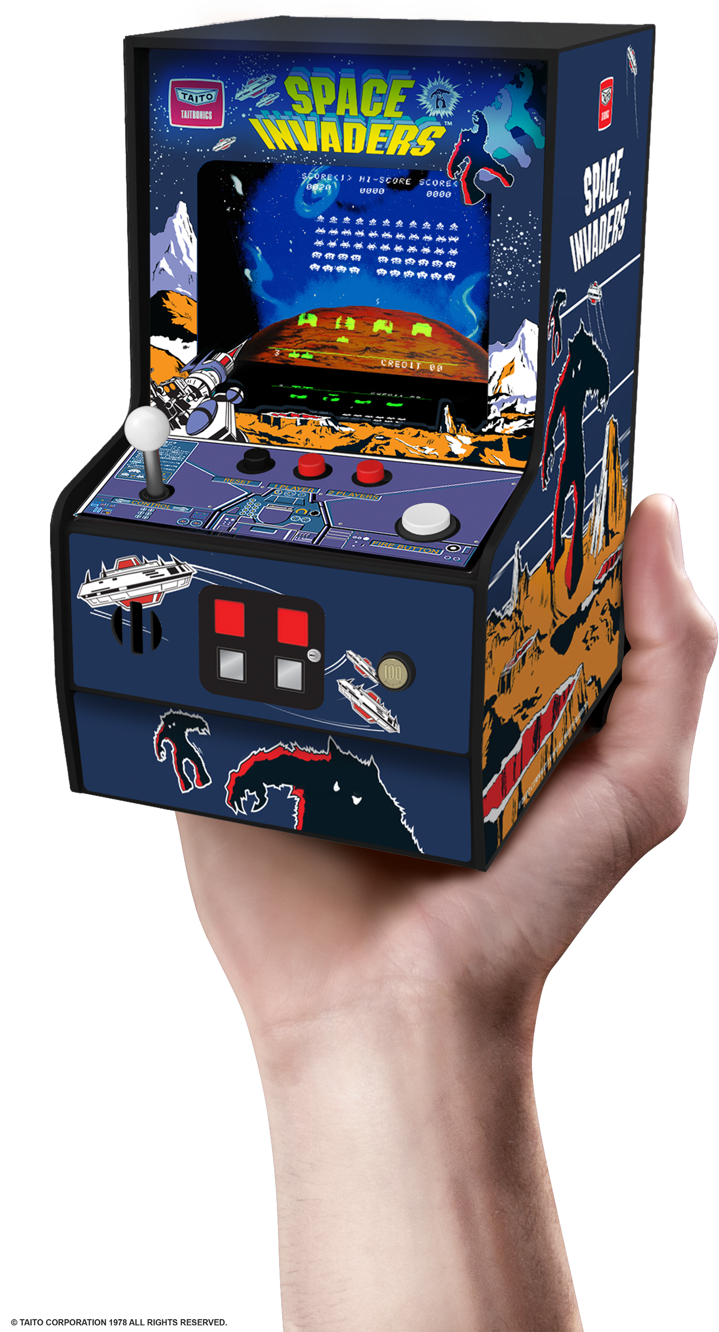 L10 Brand EU - Vente Jouet électronique – enfant et bébé - NOUVEAU ! Space Invaders Micro Player4