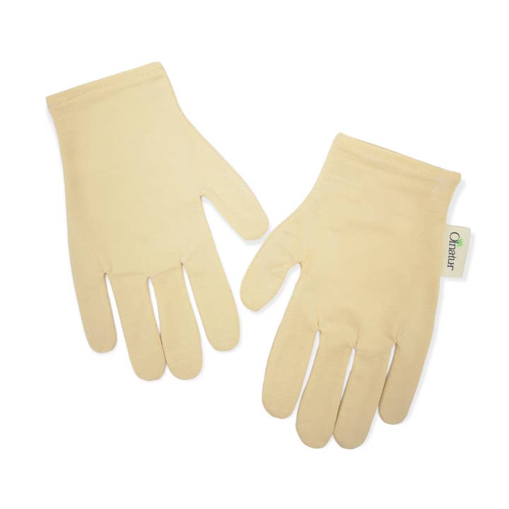 Max-Link Solutions Ltd - Wholesale Moisturizing Gloves - Olnatur Bamboo Moisturising Gloves, Natural Spa Gloves0