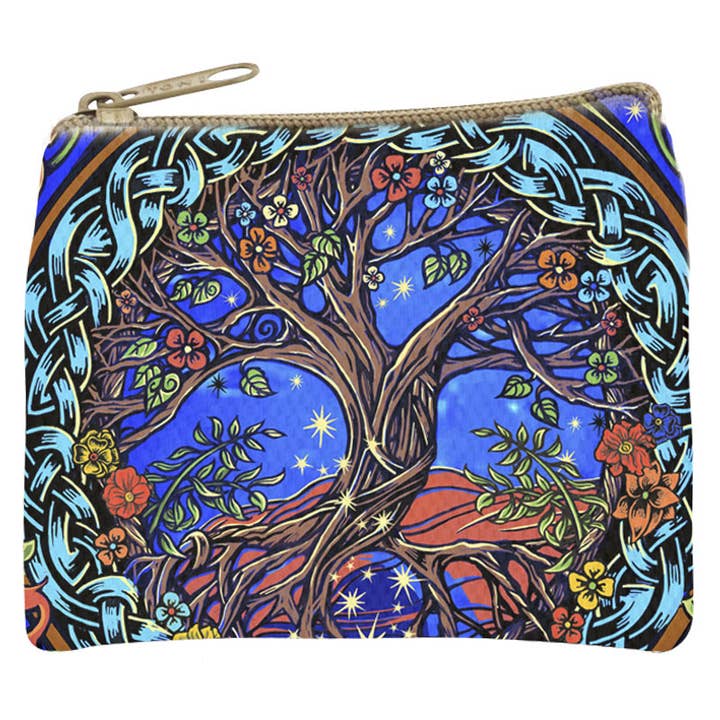 Benjamin International - Wholesale Makeup/Cosmetic Bag - Tree Of Life Cosmetic Bag - Exotic Charm