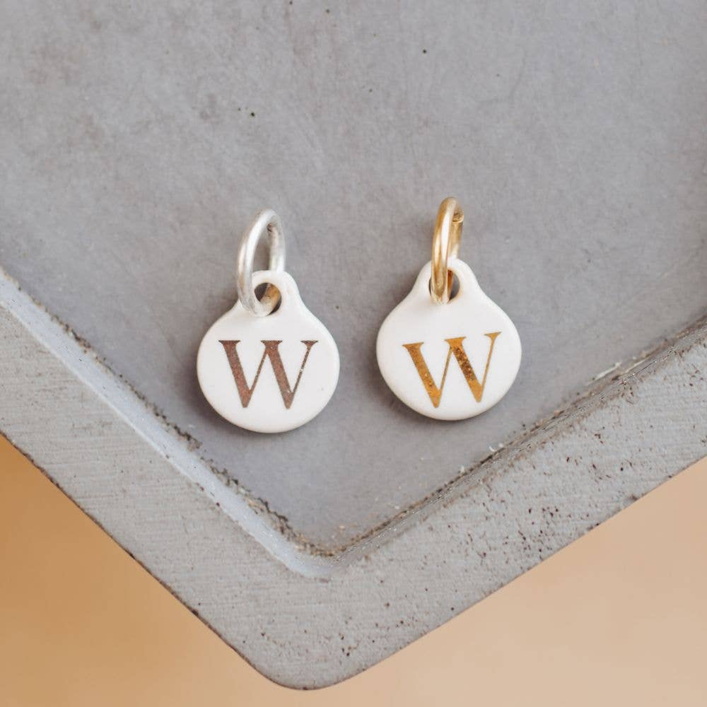 Bel Kai - Wholesale Individual Charm/Pendant - Ceramic Initial Charm23
