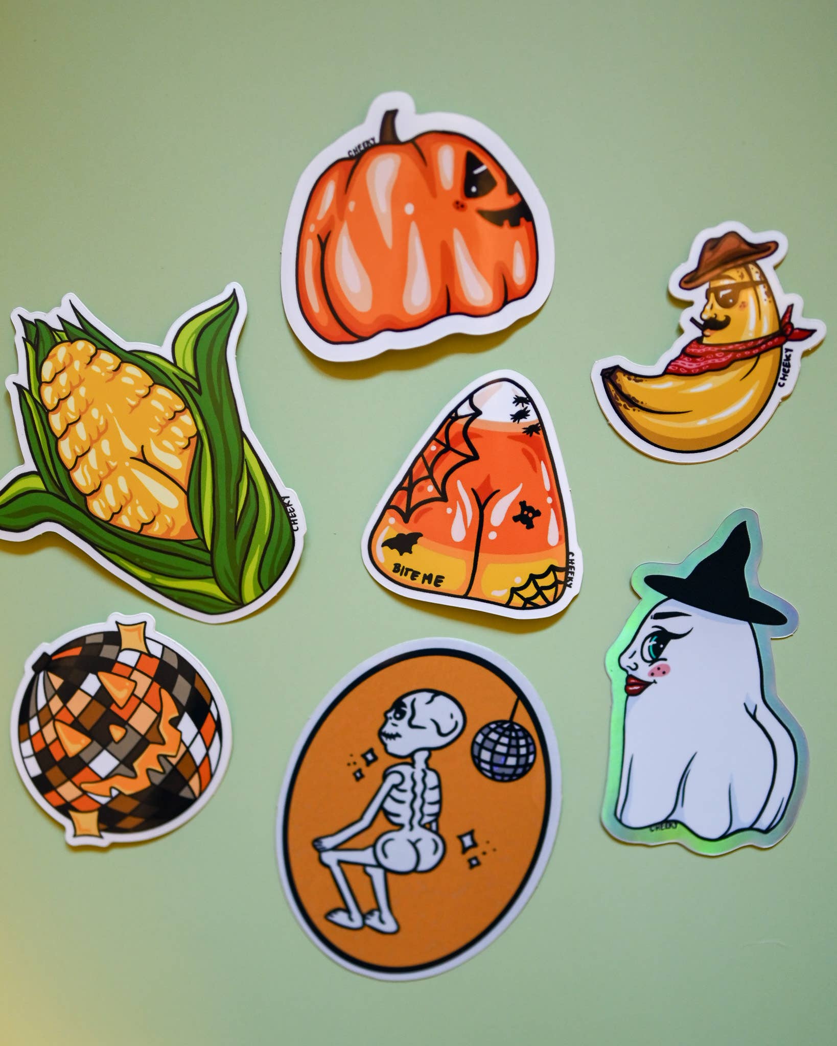 Cheeky Art Studio - Wholesale Sticker - Banana Buzz Vinyl Sticker1