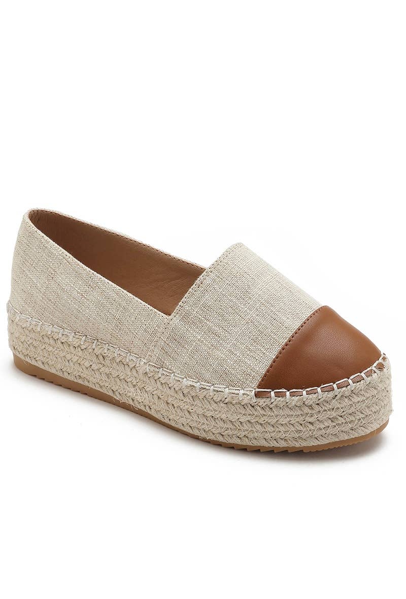Joia Paris – wholesale Wedges – Women’s – Trendy Bicolor Wedge Espadrille H8-9258