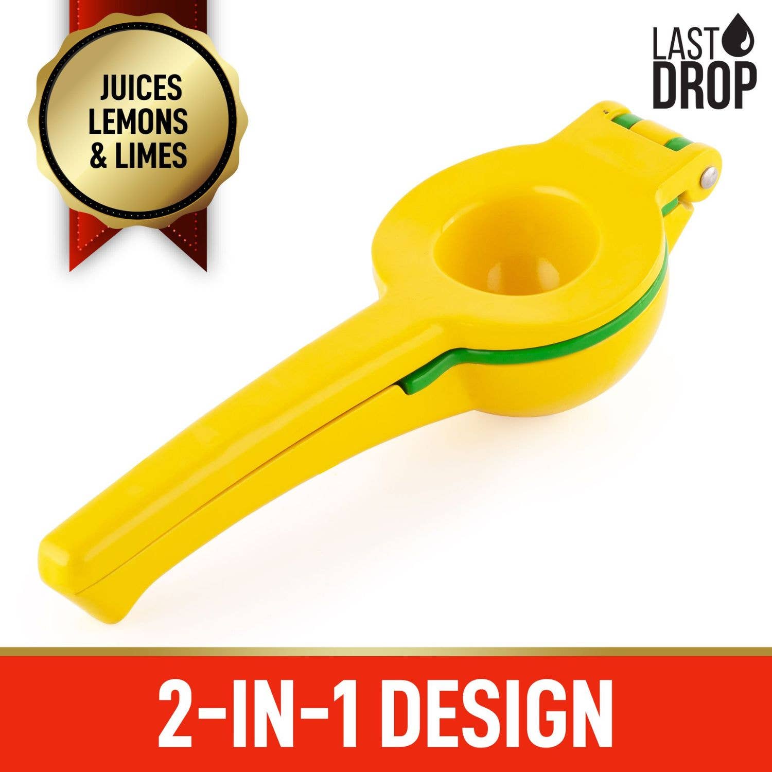 Zulay Kitchen – wholesale Juicer – Last Drop 2-in-1 Lemon Lime Squeezer2