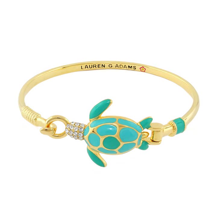 Eau Turtle Bangle for wholesale by Lauren G Adams