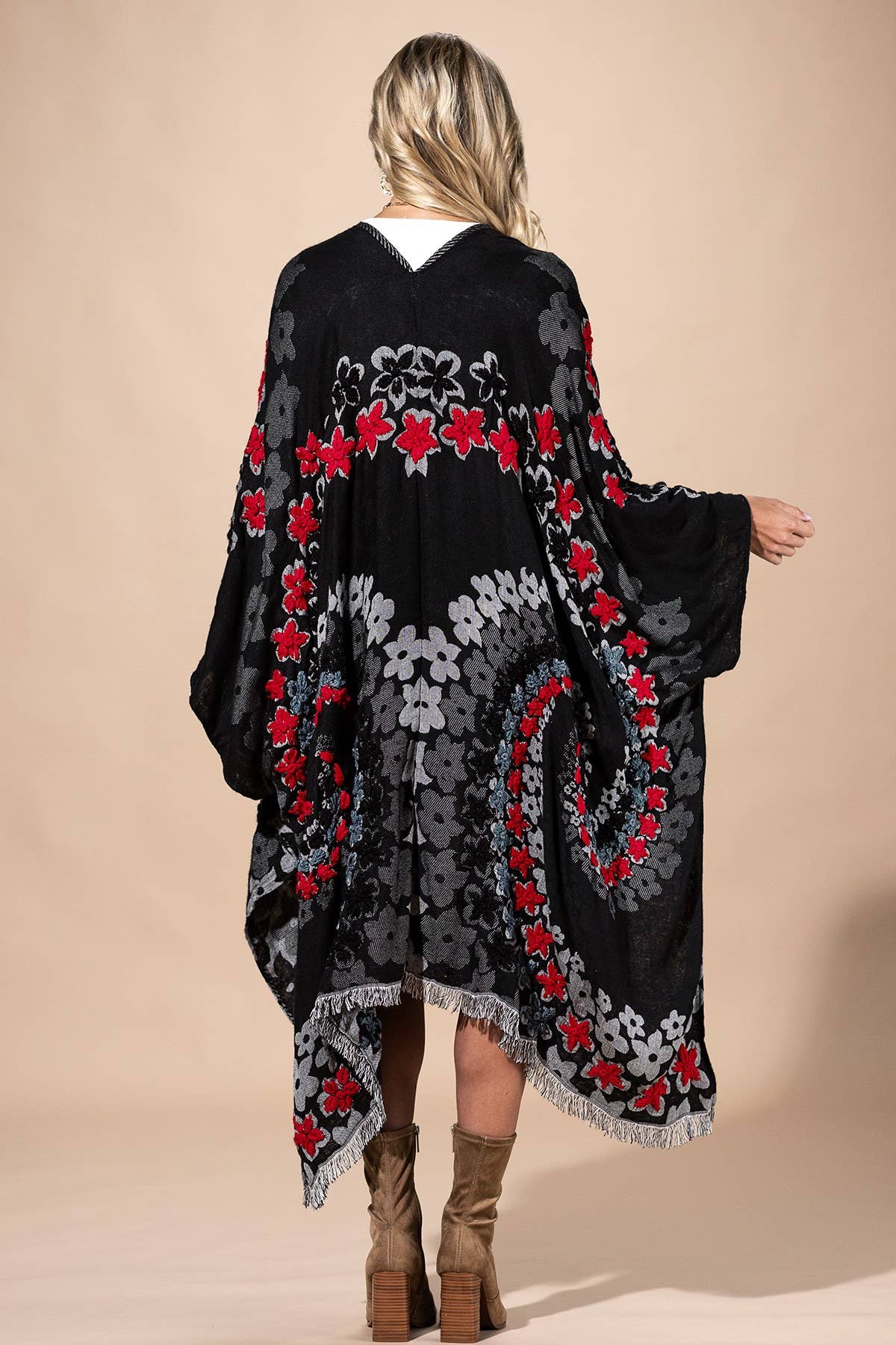 Black Ruana for wholesale on Faire6