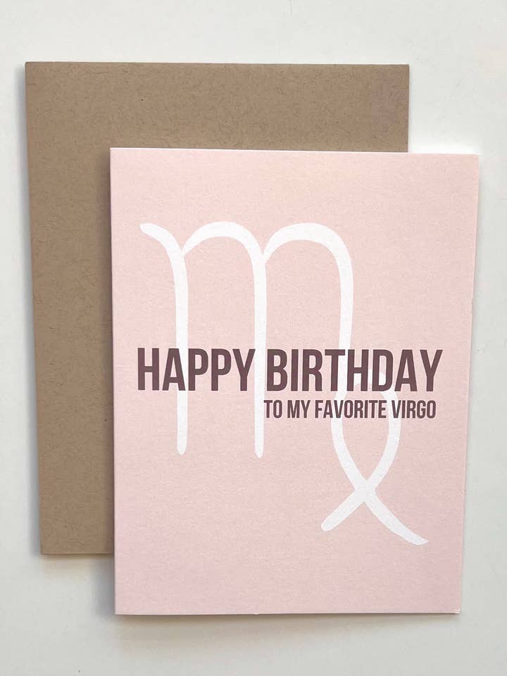Happy Birthday To My Favorite Virgo for wholesale by Cards Worth Sharing