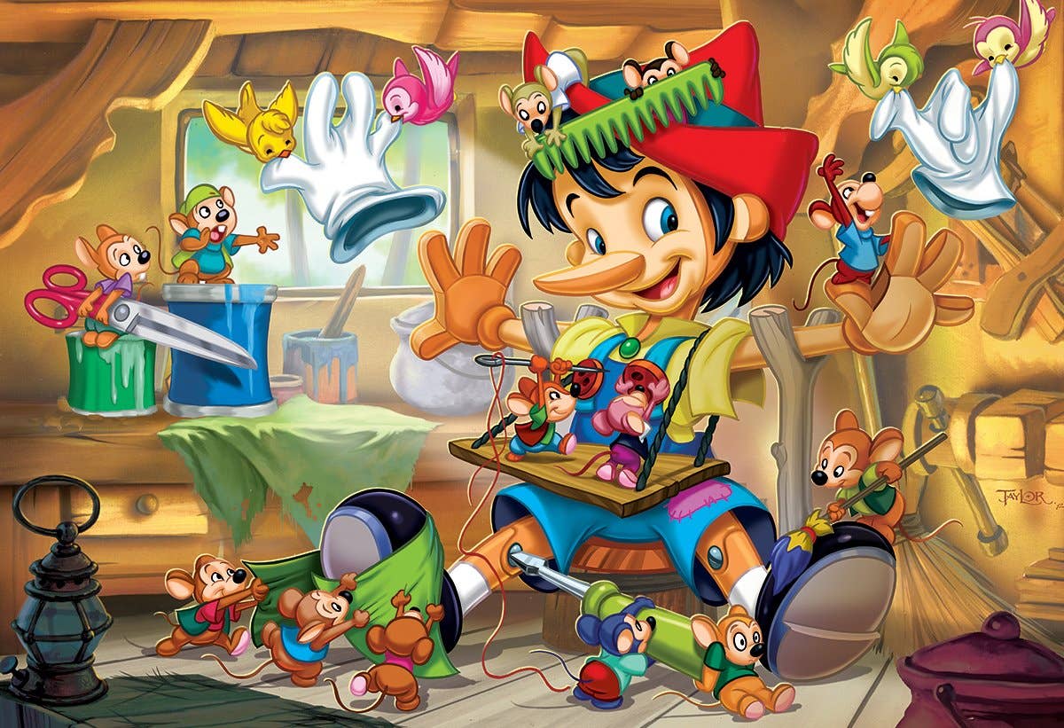 Eurographics Puzzles USA - Wholesale Puzzle - Kids - Pinocchio1