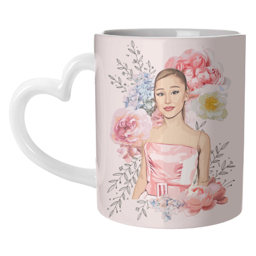 ART WOW - Wholesale Coffee Mug - Mugs 'Pretty in Pink Ari' by DOLLY WOLFE8