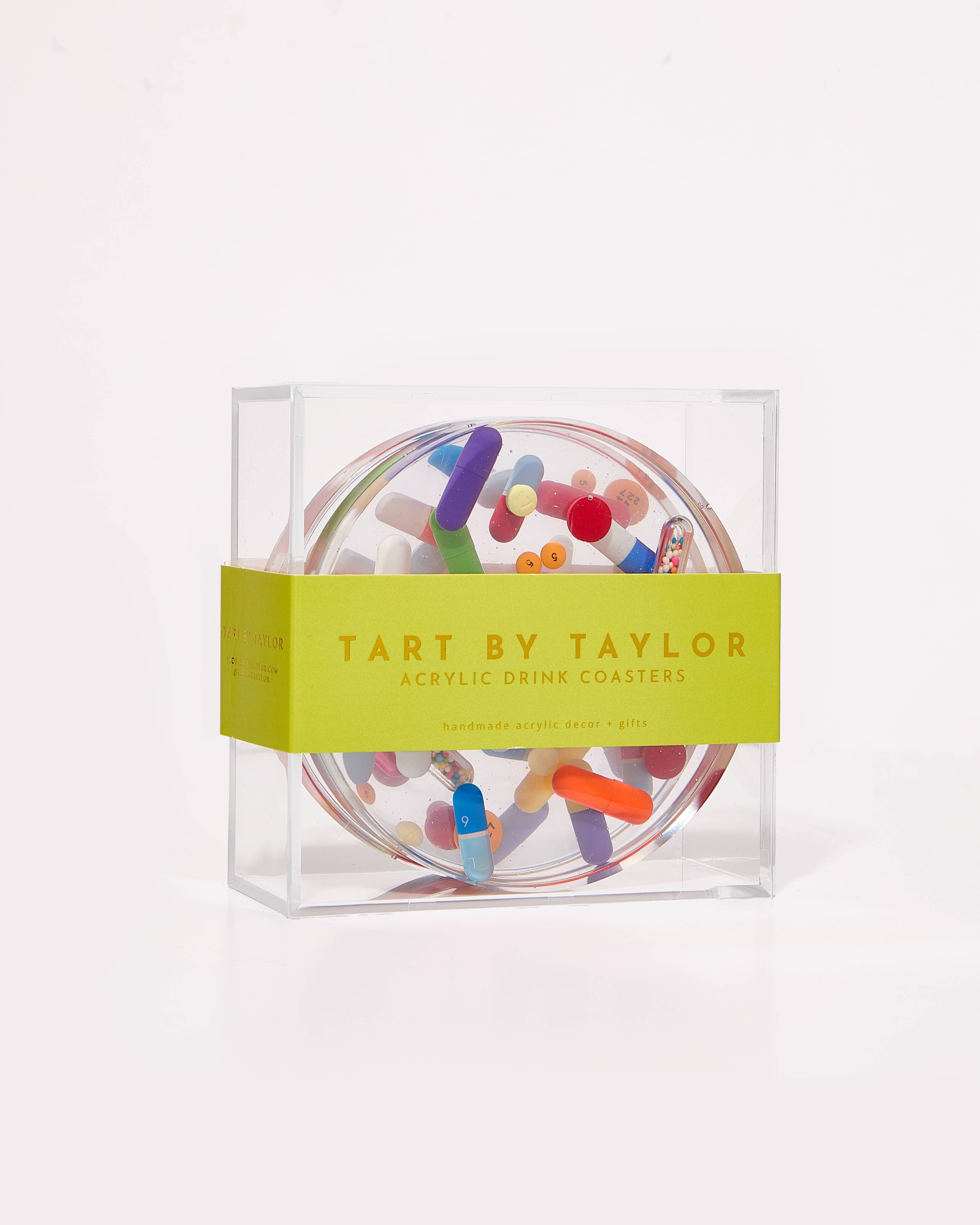 Tart By Taylor - Wholesale Coasters - Classic Pill Coaster1