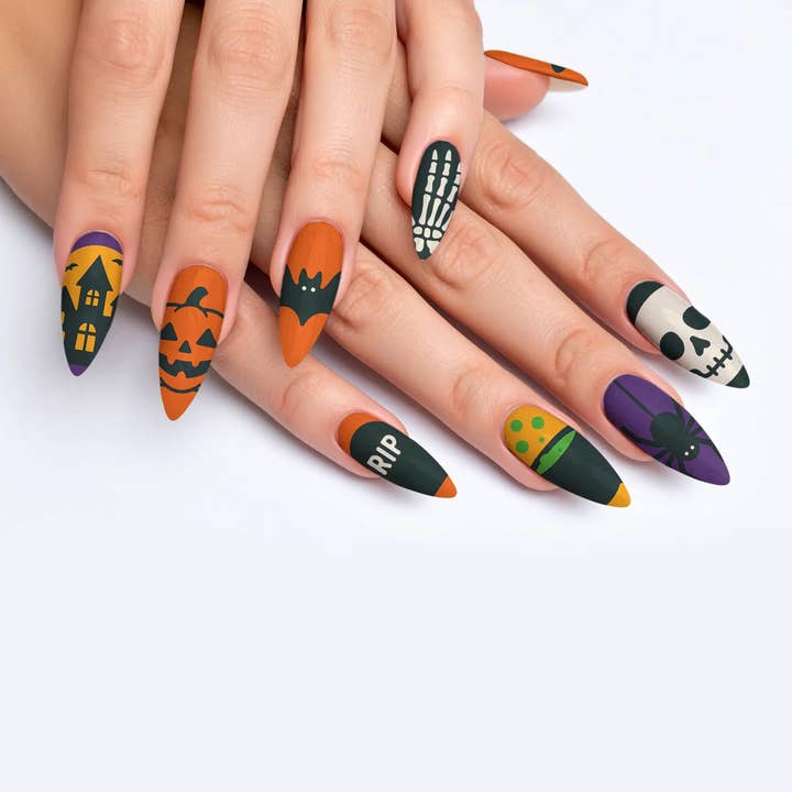 FYNE BODY - Wholesale Press-on/fake nails - Spooky Chic Spellbinder Halloween Press-On Nails53