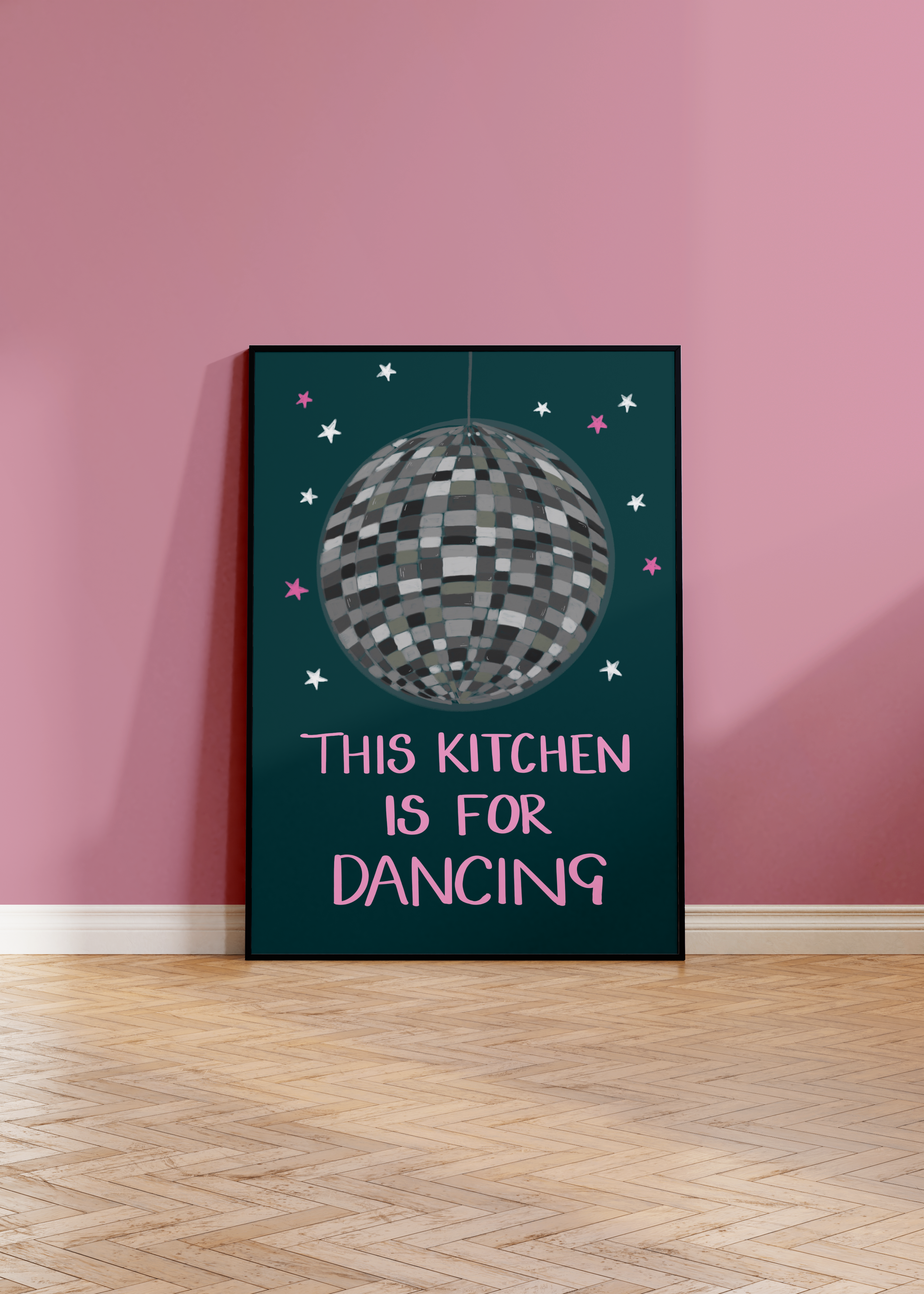 Alice Art Co – wholesale Art print – 'This Kitchen Is For Dancing' Print1