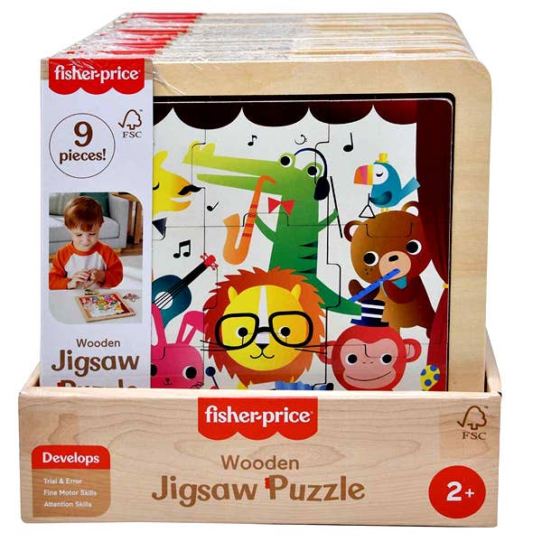 Fisher Price Wood Jigsaw Puzzle for wholesale by Empire Discount