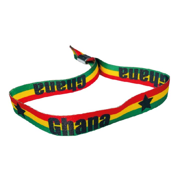 Bracelet – Flag of Ghana – P707 for wholesale by Astur Pins
