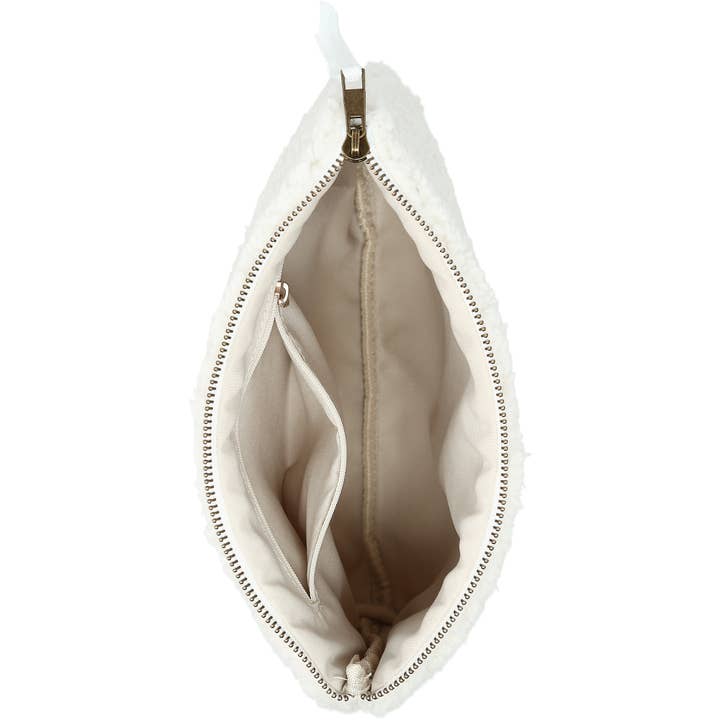 Pavilion - Wholesale Makeup/Cosmetic Bag - Sister - 10" x 8" Sherpa Cosmetic Bag7