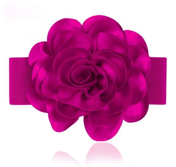 Productseeker - Wholesale Belt - Women's - BELT-1 Elegant White Floral Dress Belt - Fashion Accessory1