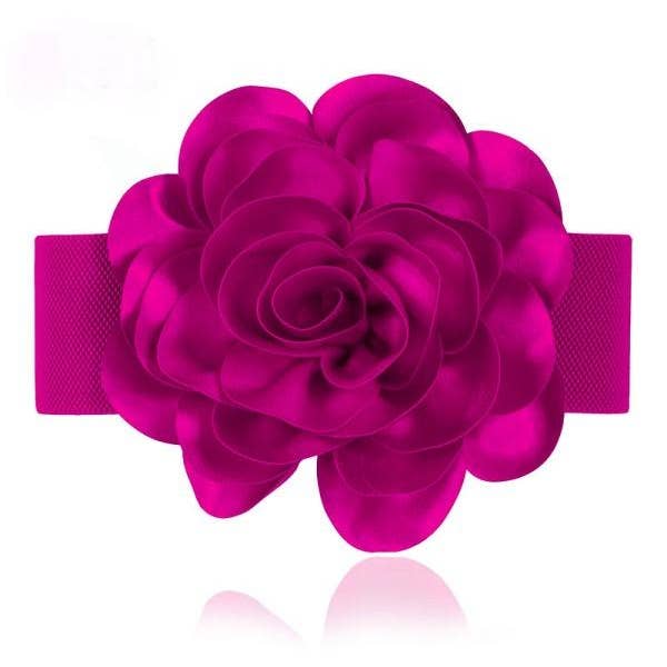 Productseeker - Wholesale Belt - Women's - BELT-1 Elegant White Floral Dress Belt - Fashion Accessory1