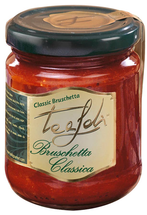 ANTICO PASTIFICIO TEALDI SRL (Tealdi) - Wholesale Pasta Sauce - Classic Bruschetta 180g1