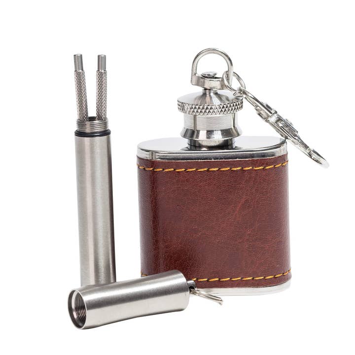 Mad Man - Wholesale Flask - Executive Flask and Toothpick Giftset