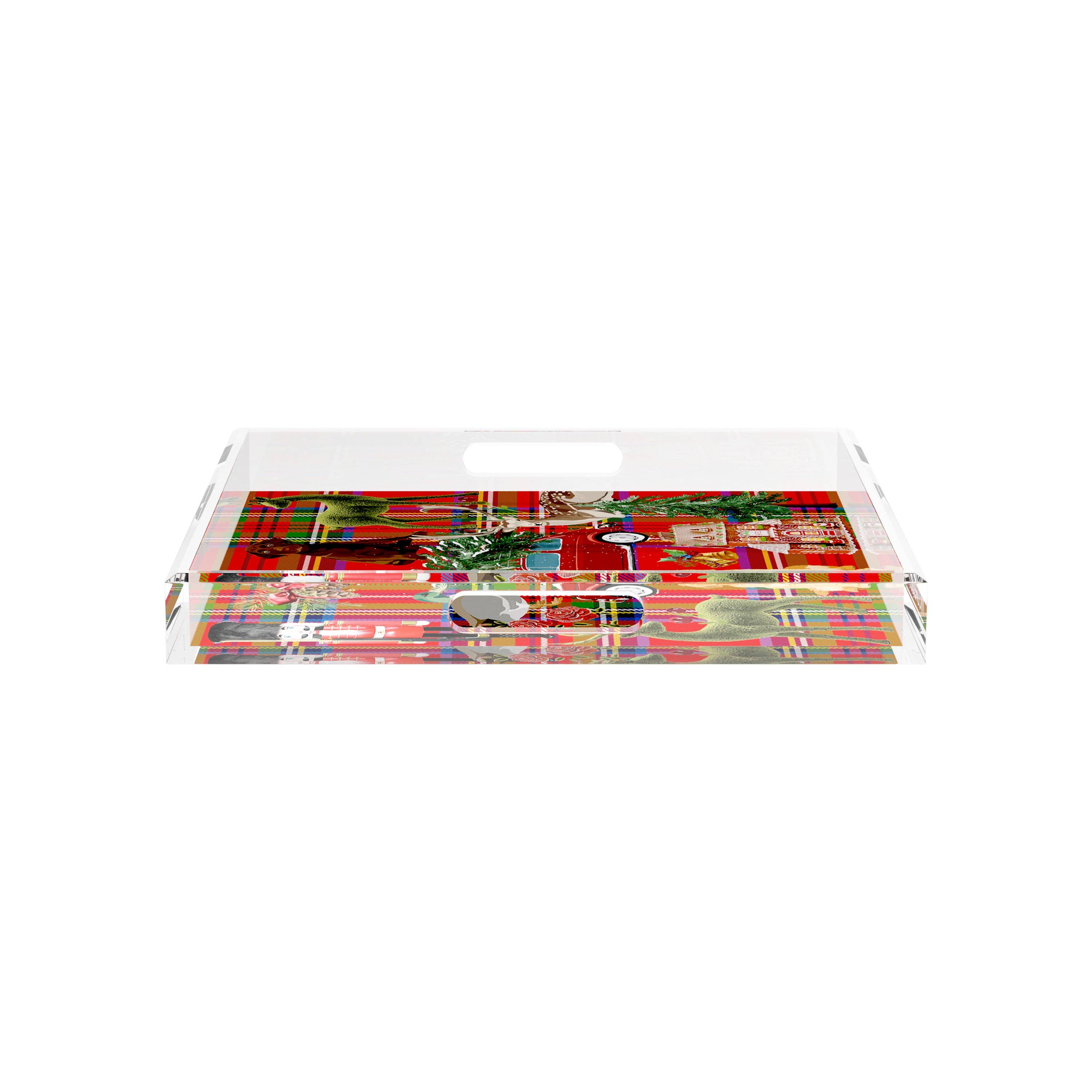 Nicolette Mayer Collection - Wholesale Decorative Tray - Ultimate Christmas Acrylic Square Decorative Tray38
