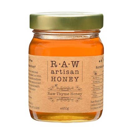 Greek Raw Thyme Honey - 450g for wholesale by Raw Artisan Honey