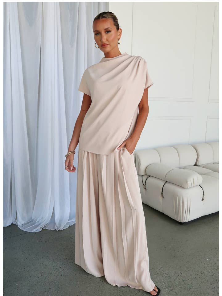 Sharee Top-Oat for wholesale by Twosisters The Label