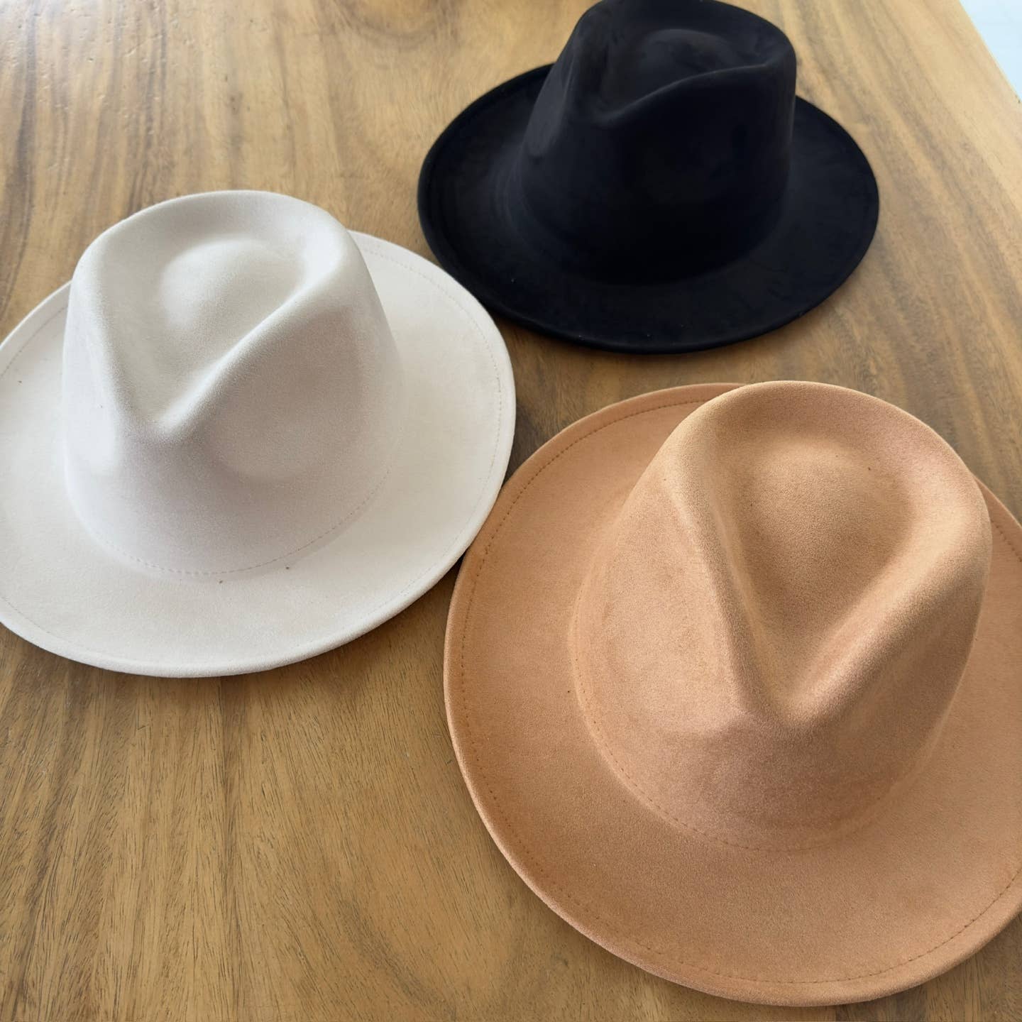 Queens INC - Wholesale Fedora - Women's - Stiff Short  Brim Rancher in  Suede Hat22