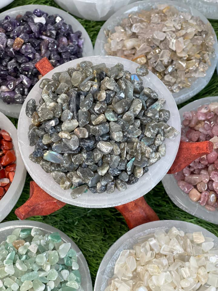 Chip di labradorite naturale, vero chip di labradorite per la vendita all'ingrosso da parte di CaNatureLover