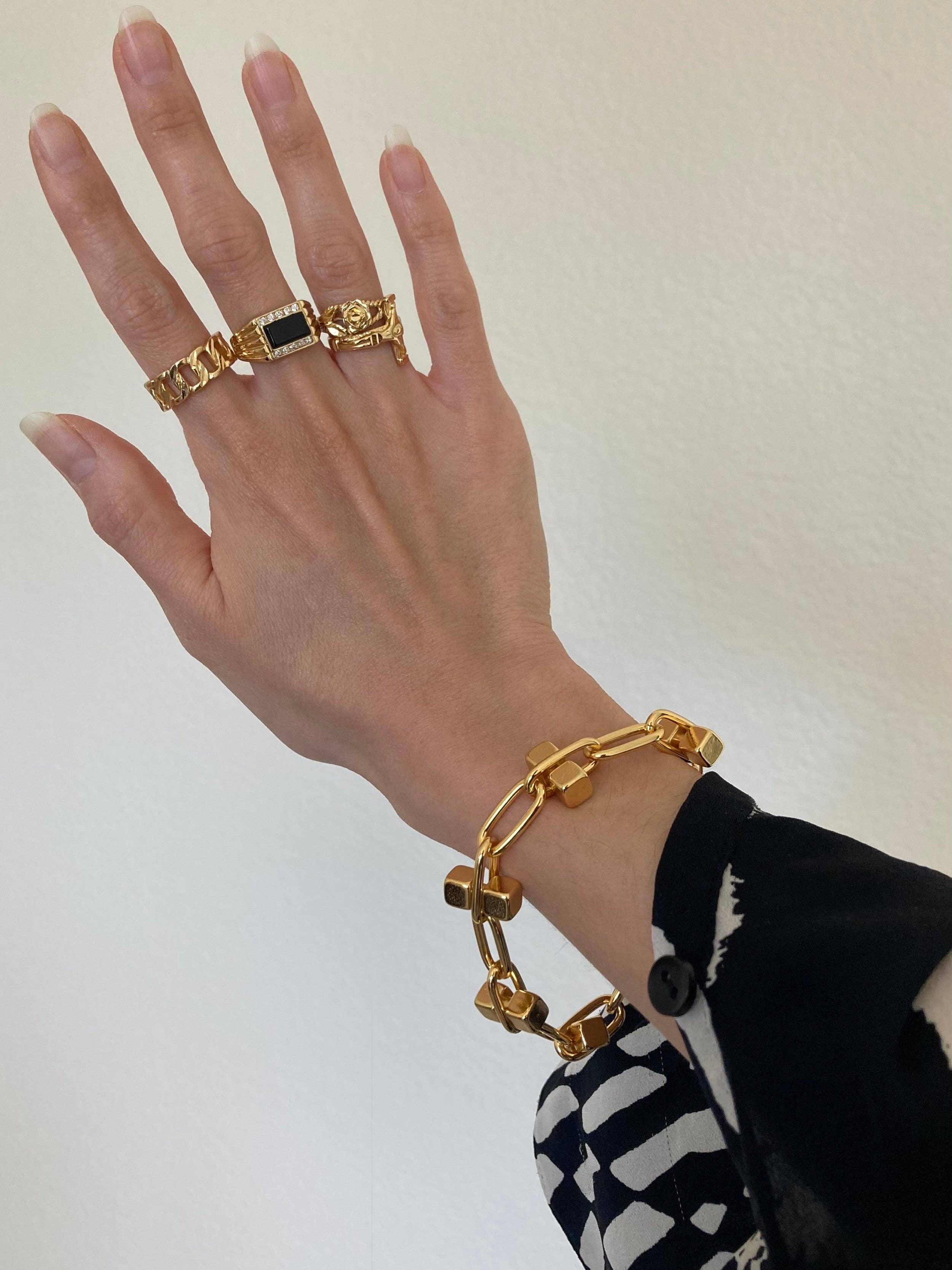 SPARROW - Wholesale Chain Ring - The Jada Chain Link Ring2